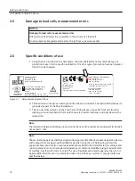 Preview for 14 page of Siemens SIWAREX WL230 BB-S SA Operating Instructions Manual