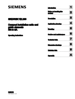 Preview for 1 page of Siemens SIWAREX WL280 Operating Instructions Manual