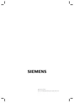 Preview for 114 page of Siemens SL10 Operating Instructions Manual