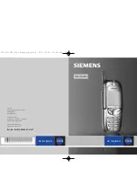 Preview for 1 page of Siemens SL45i User Manual