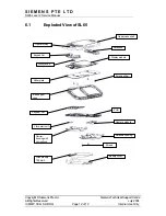 Предварительный просмотр 12 страницы Siemens SL65 Service Manual