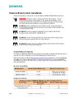 Preview for 7 page of Siemens SMIINV215R60XX Installation And Operation Manual