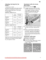 Preview for 11 page of Siemens SN 56M531 Instructions For Use And Safety