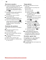 Preview for 24 page of Siemens SN 56M531 Instructions For Use And Safety