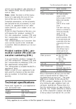 Preview for 57 page of Siemens SN23EC14CG User Manual