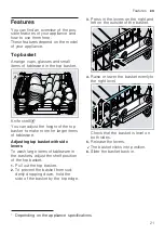 Preview for 21 page of Siemens SN23EW14AE User Manual