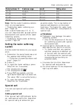 Preview for 25 page of Siemens SN23EW14AE User Manual