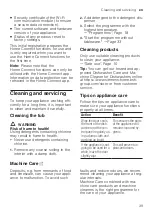 Preview for 39 page of Siemens SN23EW14AE User Manual