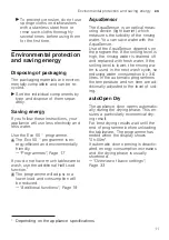 Preview for 11 page of Siemens SN23EW14CE User Manual