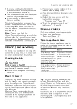 Preview for 37 page of Siemens SN23EW14CE User Manual