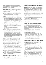 Preview for 31 page of Siemens SN23HC00MM Information For Use