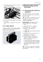 Preview for 23 page of Siemens SN23HI00KE Information For Use