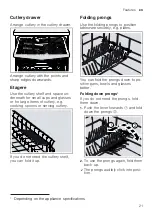 Предварительный просмотр 21 страницы Siemens SN23HI26MM User Manual