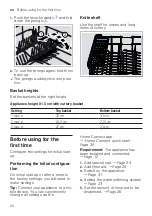 Предварительный просмотр 22 страницы Siemens SN23HI36TE User Manual