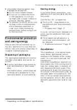 Preview for 11 page of Siemens SN23HI36VE User Manual