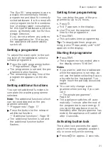 Preview for 31 page of Siemens SN23HI36VE User Manual