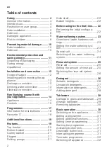 Preview for 2 page of Siemens SN23HI60AY User Manual