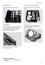 Предварительный просмотр 23 страницы Siemens SN23HW01KE User Manual