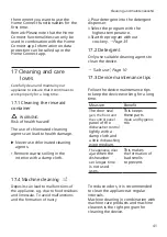 Предварительный просмотр 41 страницы Siemens SN23HW01KE User Manual