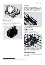 Предварительный просмотр 21 страницы Siemens SN23HW24TE User Manual