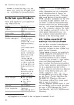 Preview for 56 page of Siemens SN23HW36VE User Manual