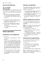 Preview for 32 page of Siemens SN23HW60AE Information For Use