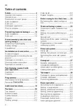 Предварительный просмотр 2 страницы Siemens SN23HW64AG User Manual