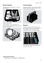 Предварительный просмотр 21 страницы Siemens SN23HW64AG User Manual