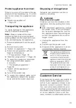 Предварительный просмотр 59 страницы Siemens SN25EI56CE User Manual