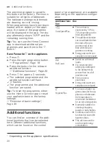 Предварительный просмотр 20 страницы Siemens SN25HI27MM User Manual