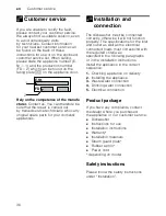 Preview for 36 page of Siemens SN25M831TI Operating Instructions Manual