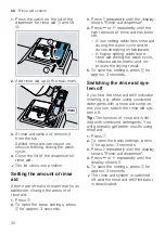 Предварительный просмотр 30 страницы Siemens SN27ZI48DM User Manual