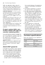 Preview for 60 page of Siemens SN27ZI48DM User Manual