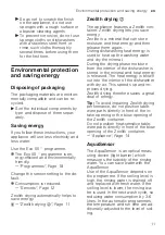 Preview for 11 page of Siemens SN27ZW03CZ User Manual