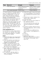 Предварительный просмотр 39 страницы Siemens SN43HW55VS User Manual