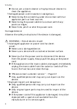 Предварительный просмотр 8 страницы Siemens SN45ES57CE User Manual