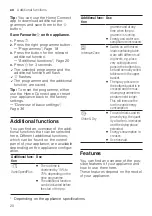 Предварительный просмотр 20 страницы Siemens SN45ZW55CS Information For Use