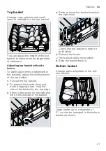 Предварительный просмотр 21 страницы Siemens SN45ZW55CS Information For Use