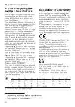 Предварительный просмотр 60 страницы Siemens SN45ZW55CS Information For Use