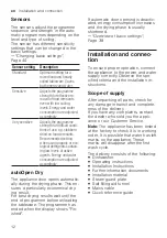 Preview for 12 page of Siemens SN47YS02CS User Manual