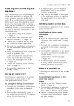 Preview for 13 page of Siemens SN47YS02CS User Manual