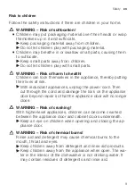 Preview for 9 page of Siemens SN61IX09TE User Manual