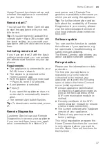 Preview for 37 page of Siemens SN61IX09TE User Manual