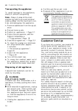 Preview for 54 page of Siemens SN61IX09TE User Manual