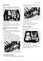 Preview for 21 page of Siemens SN63HX60AE Information For Use