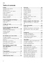 Preview for 2 page of Siemens SN65HX01CA User Manual