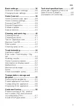 Preview for 3 page of Siemens SN65HX01CA User Manual