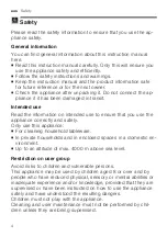 Preview for 4 page of Siemens SN65HX01CA User Manual