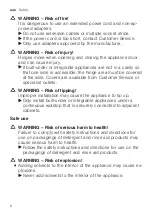 Preview for 6 page of Siemens SN65HX01CA User Manual