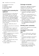 Preview for 14 page of Siemens SN65HX01CA User Manual